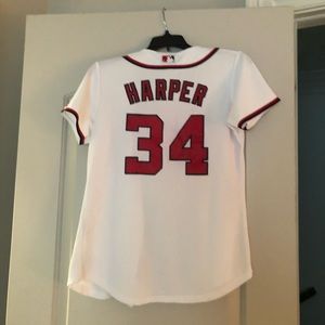 Washington Nationals Bryce Harper jersey